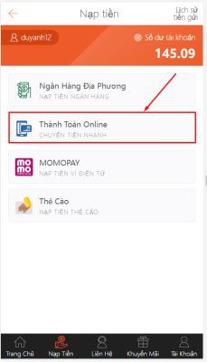 thanh toan on1